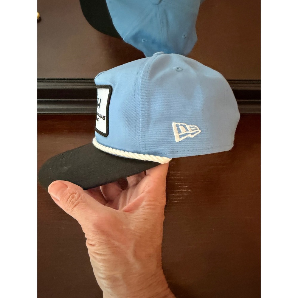 New Era Stewart-Haas Racing Hat Mens OSFA Blue Black Good NASCAR Snapback Cap - Picture 4 of 6